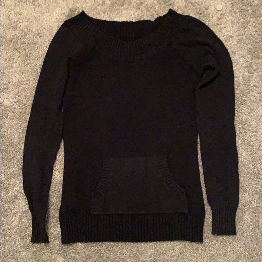 Black sweater